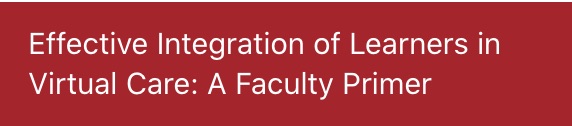 Effective-Integration-Of-Learners-In-Virtual-Care 
